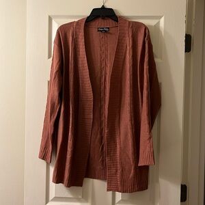 Rose color size XL Evelyn Taylor cardigan